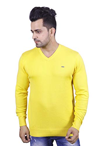 Image of GODFREY V Neck Full Sleeve Sweater for Man Winter Pullover