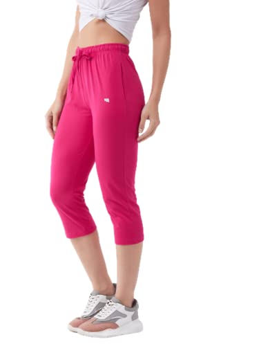 Image of Modeve Women Solid Cotton Blend Capri for summer|| Summer Wear