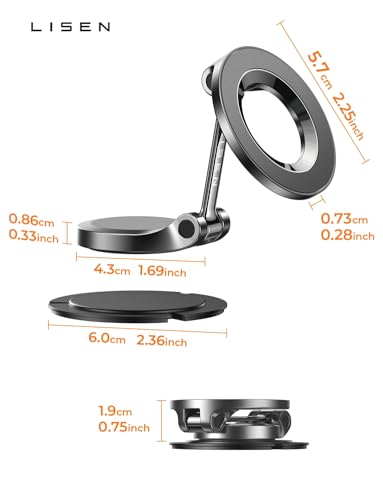 LISEN MagSafe Magnetic Dashboard Car Mount — view 10