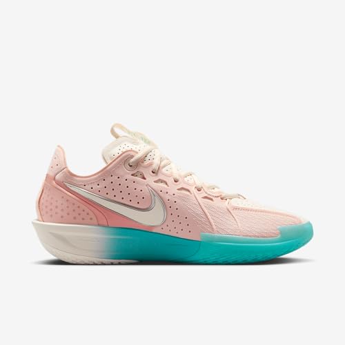 Nike G.T. Cut 3 Basketball Shoes (DV2913-601, Washed Coral/Dusty Cactus/Metallic Silver/Chalk)3