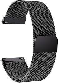 AE ZONELuxury Magnetic Loop Metal Chain Strap 22mm Compatible for Noise Colorfit Ultra |ColorFit Ultra/Ultra 2, Vision, Caliber, Pro 3, Active/GPS, Buzz, | One Plus | Huawei GT Fossil Explorist | Adjustable Magnetic Metal Band (Black) (B09YP46QZY) Amazon Price History, Amazon Price Tracker