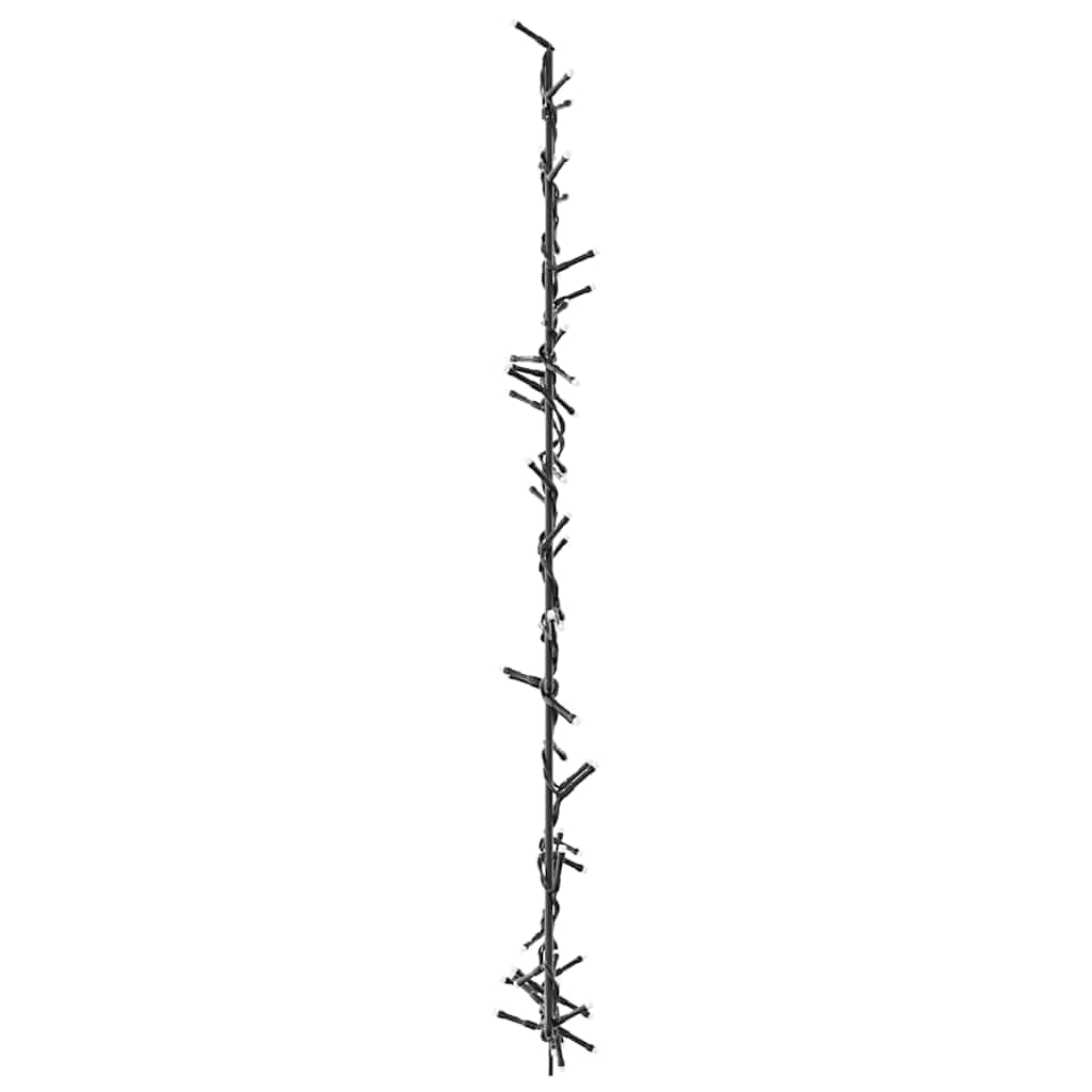 Éclairage de Noël - Silhouette d'arbre de Noël avec 80 LED - 8 effets lumineux - Port USB - Résistant aux intempéries IP44 - Idéal pour fenêtre, intérieur et extérieur