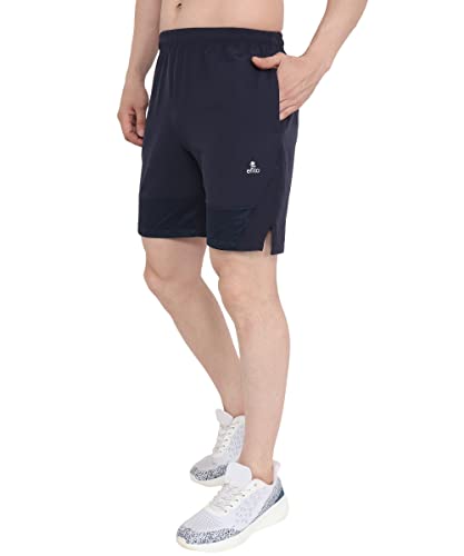 Image of Light Weight Cotton Half Pants Shorts with Pocket for Men and Boys Gym Training Daily Workout Home Wear Sports Running