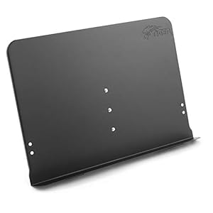 TIGER MUS47-BK Desktop Sheet Music Stand – Verstelbare Tafelblad Boek Stand 48cm x 34cm, Zwart