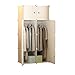 TOMYEUS Szafa wielofunkcyjna, szafa na ubrania, do domu, na ubrania, składana, na zabawki, drążek na ubrania do szafy