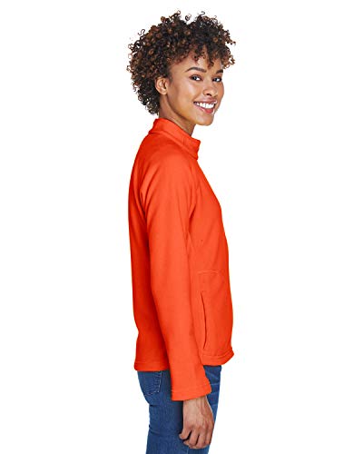 Team 365 Ladies' Campus Microfleece Jacket 2XL SPORT ORANGE2