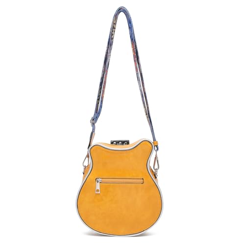 Sac en cuir synthétique guitare aux finitions soignées