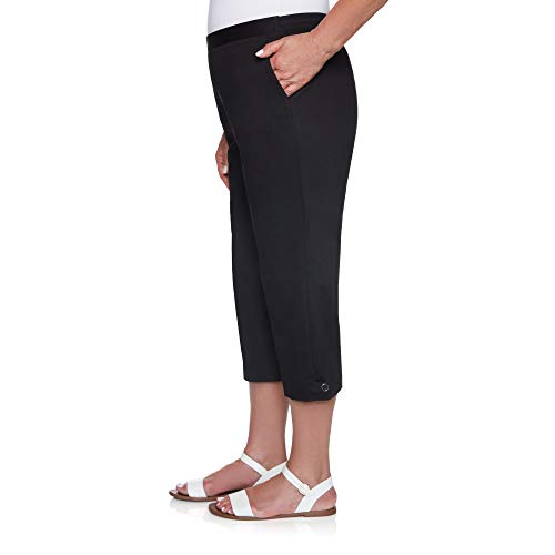 Alfred Dunner Women's Twill Classic Fit Capri Pant3