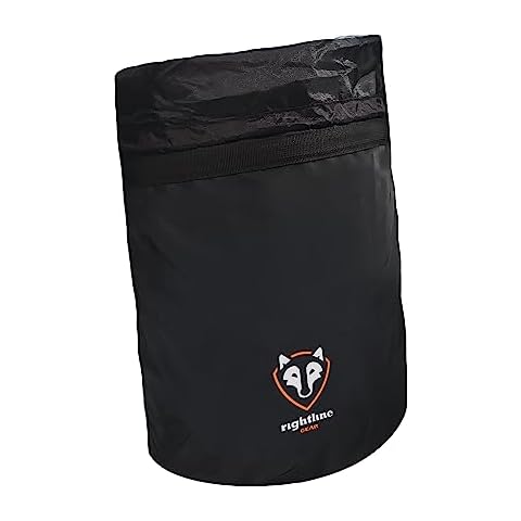 Rightline Gear Center Console Leakproof Car Trash Bag, Hanging Storage Bag With Drawstring Closure Cover
