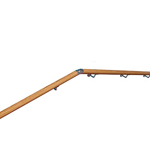 Pasamanos De Escalera De Madera Simple En Loft Interior, Manija De Seguridad para Jardín De Infantes/Ancianos, Pasamanos De Escalera De Madera Maciza De La Europea contra La Pared (Size : 500cm) Cover