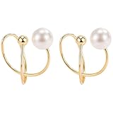 WOFASHPURET - Pendientes con clip para joyas, brazalete de oreja, joyas para cartílago para mujer y niña