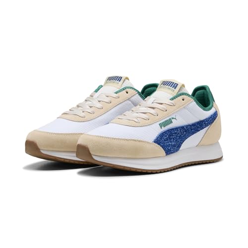 Image of Puma Unisex-Adult White-Clyde Royal-Canvas Sneaker