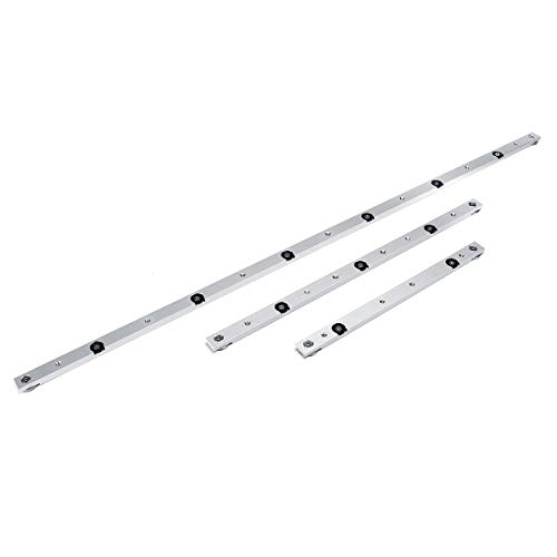 TuToy 300/450/850/880 Mm Barra Di Scorrimento In Lega Di Alluminio Barra Di Scorrimento Barra Di Scorrimento Barra Di Sega Asta Di Taglio Strumento Di Lavorazione Del Legno - 450 Mm