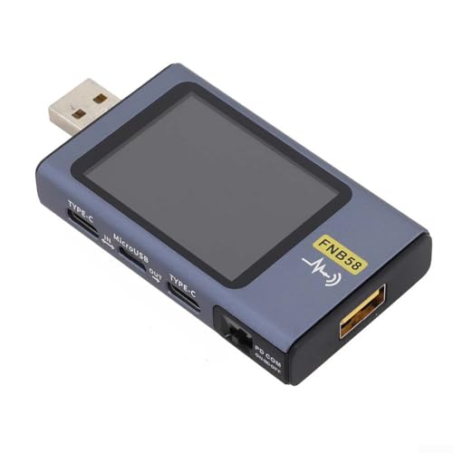 Surveillance applications type-C avec le testeur USB FNB58 voltmètre ampèremètre Bluetooth