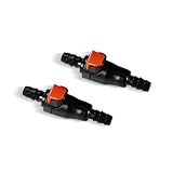 JMTEEA 2-Pack Quick Connect Replacement for Hydration Bladders, Fits 1/4" Inner Dimension Tubing for Outdoor Camping Cycling Running