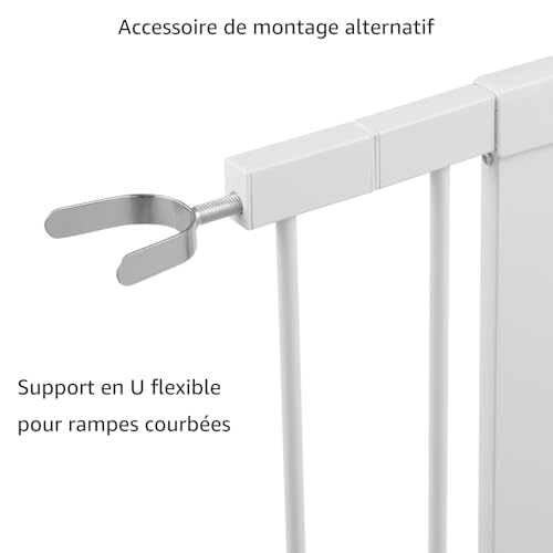 Barrière de sécurité animaux transparente au design minimaliste