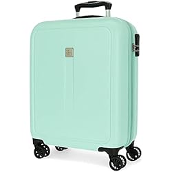 Venta Maletas Baratas Roll Road Camboya Maletas de cabina Turquesa 40x55x20 cms Rígida ABS Cierre de combinación lateral 37L 2,56 kgs 4 Ruedas dobles equipaje mano