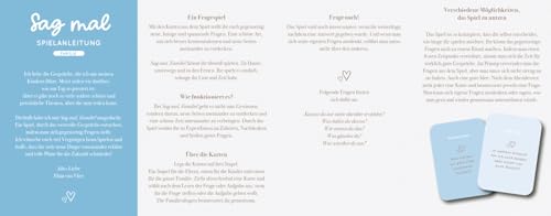 Sag mal, Familie!: Das Original. | Unterhaltsames Familien-Fragespiel für 2+ Spieler | Ideal auch für unterwegs | Ein ausgefallenes Geschenk für Familien (Elma van Vliet Quizze & Fragespiele)