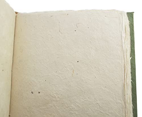 Journal népalais papier Lokta fait à la main sauge contre encre qui bave - 7