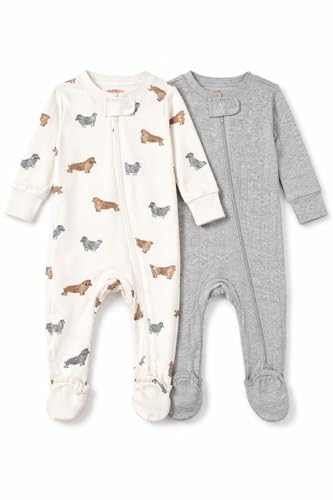 Image of TuddyBuddy 100% Cotton Multi Color Zipper Romper Sleepsuit /Romper /Jumpsuit for Baby Boy & Baby Girl