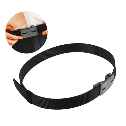 Homoyoyo Men's Ratchet Belt Automatic Buckle Comfortable Nylon Running Belt for Men No Holes for Golf Hiking Jeans3