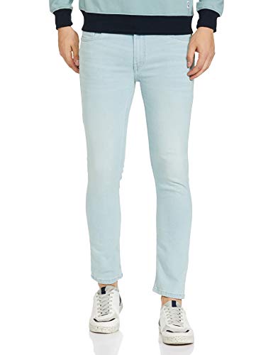 The Indian Garage Co Jeans para hombre, Azul, 42