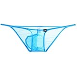 [ASIAN CLOSET] LL サックス メンズビキニ【La-PommeHomme/ラポーム・オム】スパークハーフ 極小 ミニ シースルー 透け 凸フロント 立体縫製 アンダーウェアlap-618149