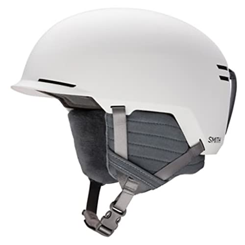 Smith Scout Cascos Esquí, Adultos Unisex, Blanco, Medium (55-59)