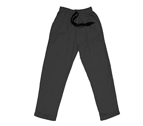 Image of IndiWeaves Kids Unisex Solid Fleece Warm Track Pants Winter Lower for Boys & Girls (Dark Grey; Maroon; Magenta; 3-4 Years) Pack of 3