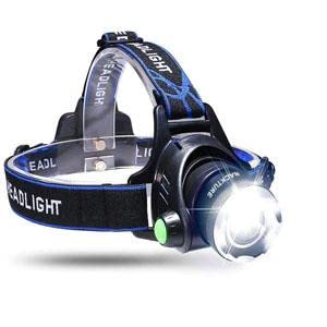 Rechargeable Charger Head Flashlight with LED Lamp Head Torch for Camping Fishing Running Cycling Best Super Bright Headlamp for Camping, Hiking, Outdoors (Batteries Included) (B0BZP4F7D1) Amazon Price History, Amazon Price Tracker