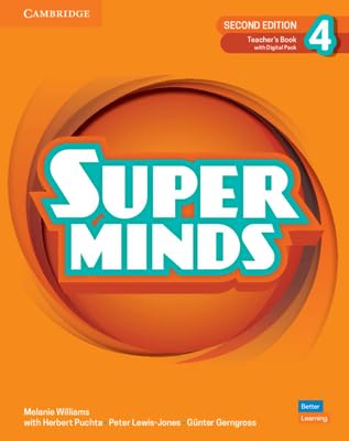 9781108909365 Super Minds. Level 4. Teacher's book. Per la Scuola elementare. Con e-book. Con espansione online