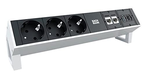 Preisvergleich Produktbild Bachmann 902.302 Desk2 Schwarz, Grau