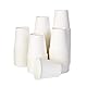 ECO BRO 100/200PCS 200ml Trinkbecher Bio-Papierbecher Einwegbecher kompostierbar biologisch abbaubar (100)