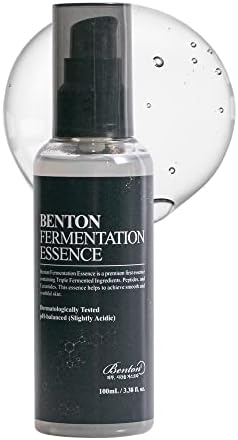 BENTON Fermentation Essence Skin Care 3.38 fl.oz. - Galactomyces & Bifida & Lactobacillus/Collagen, Tone Balancing, Smoothing, Elasticity, Korean Clean Beauty Skin Care