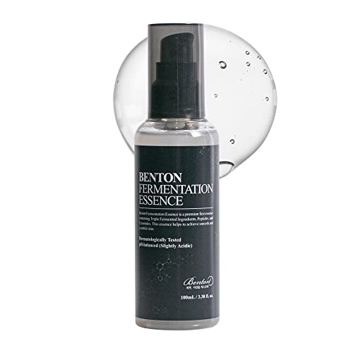 BENTON Fermentation Essence Skin Care 3.38 fl.oz. - Galactomyces & Bifida & Lactobacillus/Collagen, Tone Balancing, Smoothing, Elasticity, Korean Clean Beauty Skin Care