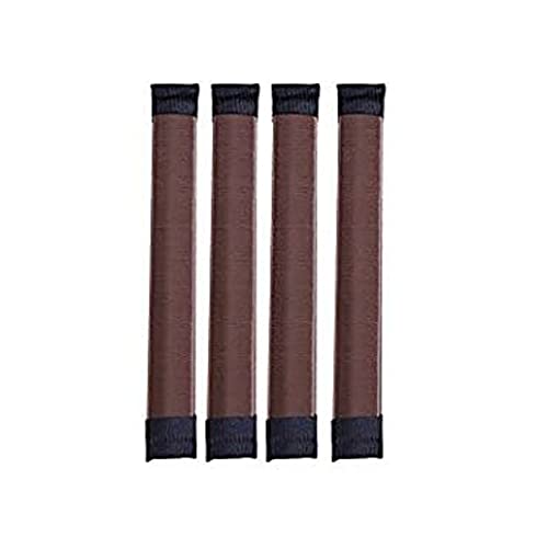 4 Pcs French Bun Maker Women Girls Kids Magic Hair Styling Donut Bun Maker Former Foam French Twist Hairstyle Clip DIY Doughnuts Hair Bun Tools (10#Brown)