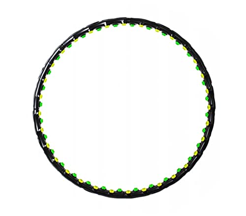 Bass, Hula Hoop, Cerceau De Fitness Composé De 64 Balles De Massage en Plastique De Haute Qualité, Fitness, Perte De Poids, Hula Hoop, Entraînement, Contour des Muscles Abdominaux Cover