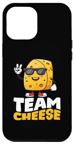 Carcasa para iPhone 12 Pro Max Los amantes del queso y queso del equipo Cool Happy Foodies