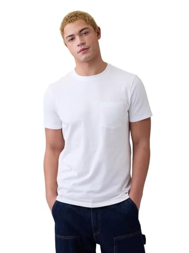 Image of GAP Men's Everyday Soft Crewneck Pocket Tee