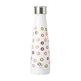 S’ip by S’well Vacuum Insulated Stainless Steel Water Bottle, Double Wall, 15 oz, Frosted