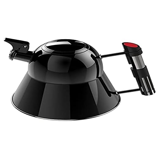 Pangea Hervidor Star Wars Diseño Darth Vader, Negro, 1.7 Litros