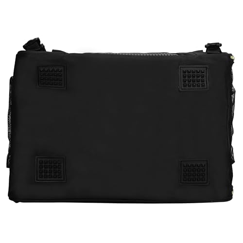 Image of KIKA Pets Goldfinch Cat Bag Carrier | Small Dog Puppy Bag Carrier | Airline Dimension Approved Akasa - Medium Size (18.5 x 12.5 x 9.9 inches), Midnight Black