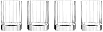 Luigi Bormioli Bach 11.25 oz. Double Old Fashion Glasses, Set of 4, Clear, Made in Italy