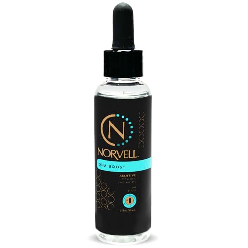 Norvell Spray Tan Solution DHA Boost Additive 2 oz – Professional Sunless Tanning Solution Enhancer for Darker, Longer Lasting Color, Customizable Spray Tan Results, Easy Mix In Formula