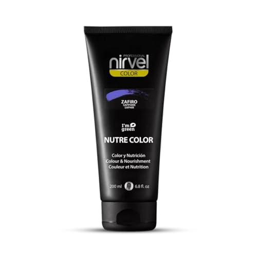 Nirvel Nutre Coloración Semipermanente Color Blond Zafiro 200 ml