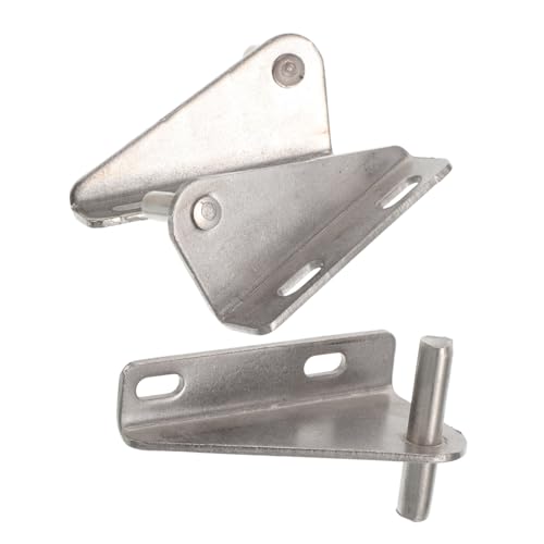 Alipis 3 piezas Bisagras de Acero Inoxidable para Puertas de Frigorífico Comercial y Congelador Kit para Refrigeradores Industriales y Frigoríficos Diseño con Rodamiento para Apertura y