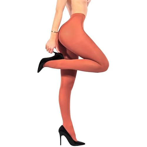sofsy Italian Rip-Resistant 40 Den Opaque Tights for Women
