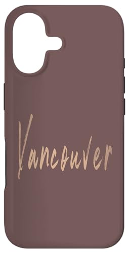 Vancouver Washington Design Vintage élégant Coque pour iPhone 17