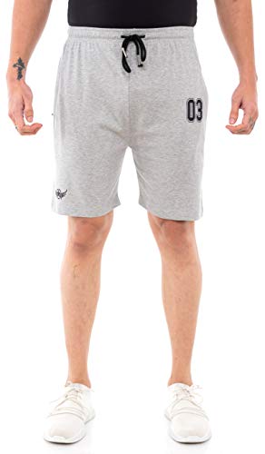 Image of Epoxy Men's Combo Shorts Pack - Sports, Gym, and Bermuda Shorts for Men - Pack of 2 - Cotton Fabric, Zipper Pocket, and Stylish Design - Summer Wear and Fitness Essentials