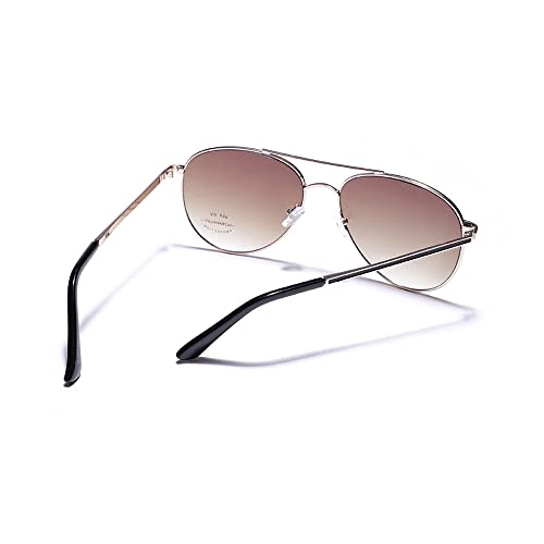 Carlton London Women Aviator Sunglasses With UV Protected Lens, B...